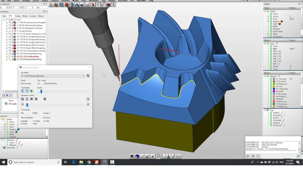 Phần mềm CNC HyperMILL